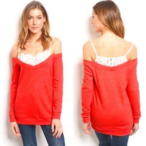 Cold Shoulder Sweater